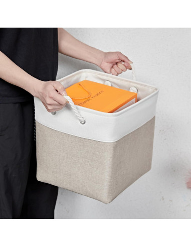 Cestas de Almacenamiento ISEMINGLA 33x33 cm Paquete de 6