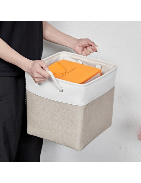 Cestas de Almacenamiento ISEMINGLA 33x33 cm Paquete de 6