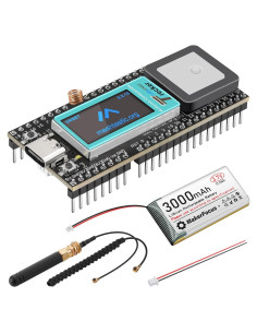 Rastreador Inalámbrico MakerFocus ESP32-S3 con GPS y LoRa