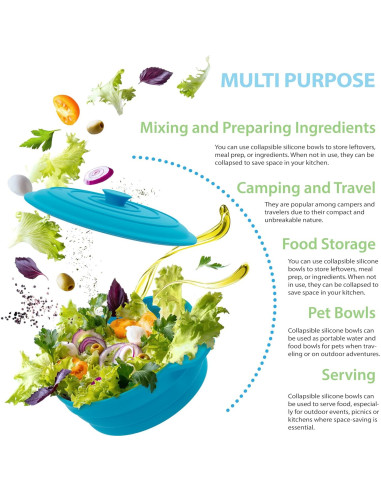 Cocinero de Huevos Bakerpan 350ml Silicona Colapsable