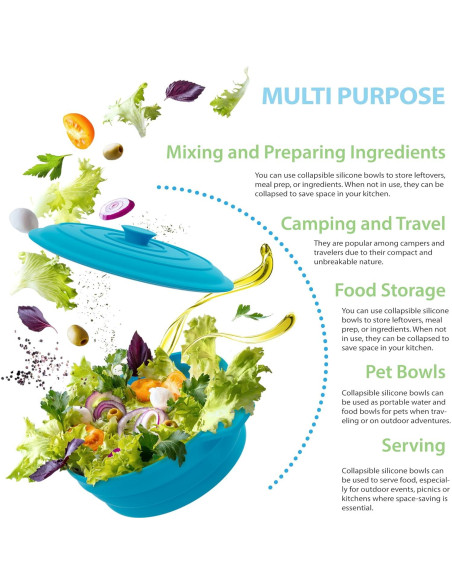 Cocinero de Huevos Bakerpan 350ml Silicona Colapsable