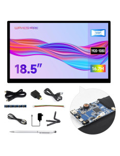 Pantalla Táctil Capacitiva 18.5" Waveshare 1920x1080 Full HD