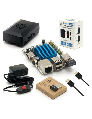 Libre Computer Le Potato AML-S905X-CC SBC Kit Inicio 2GB RAM