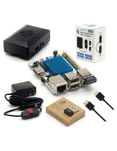 Libre Computer Le Potato AML-S905X-CC SBC Kit Inicio 2GB RAM