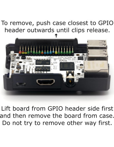 Libre Computer Le Potato AML-S905X-CC SBC Kit Inicio 2GB RAM