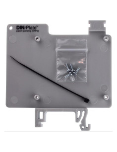 Soporte para riel DIN DINrPlate para Raspberry Pi 2/3/4/5