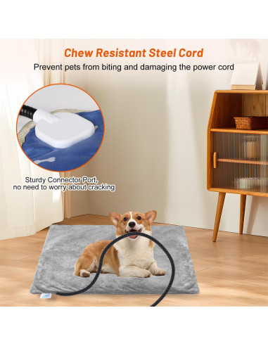 Almohadilla Térmica Eléctrica para Gatos y Perros Enjoy Pet 45x45cm