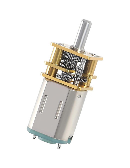 2 Motores de Reducción de Velocidad JUZITAO 6V 30RPM Mini Metal