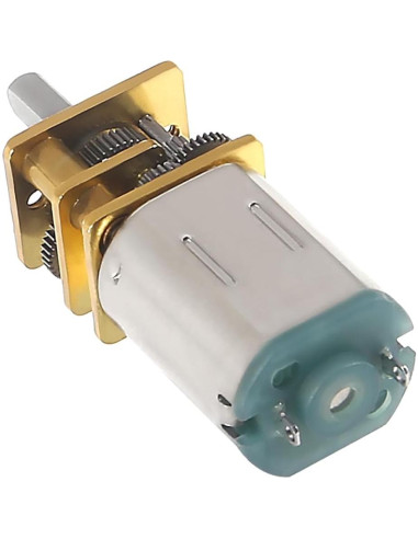 2 Motores de Reducción de Velocidad JUZITAO 6V 30RPM Mini Metal