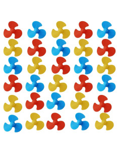 30 Hélices Mini 2mm Eje Skrnrhrery para Ventiladores