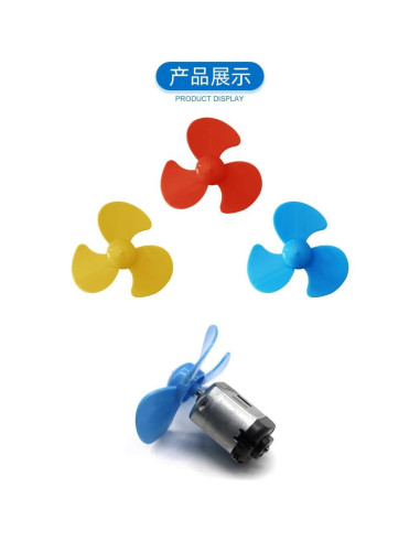 30 Hélices Mini 2mm Eje Skrnrhrery para Ventiladores