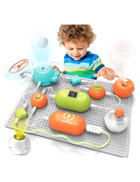 Kit de Circuitos Electrónicos RISUNTOY 31 Piezas 300+ Proyectos