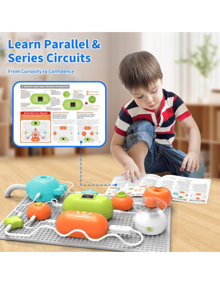 Kit de Circuitos Electrónicos RISUNTOY 31 Piezas 300+ Proyectos