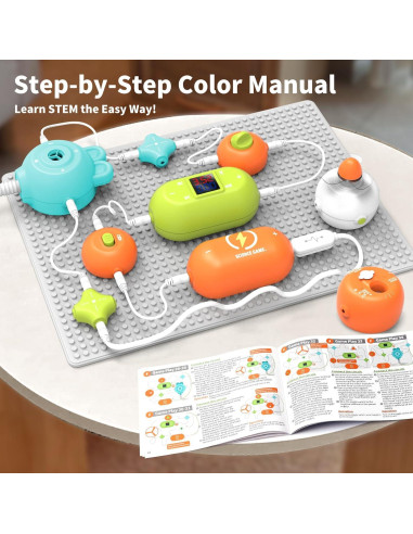 Kit de Circuitos Electrónicos RISUNTOY 31 Piezas 300+ Proyectos