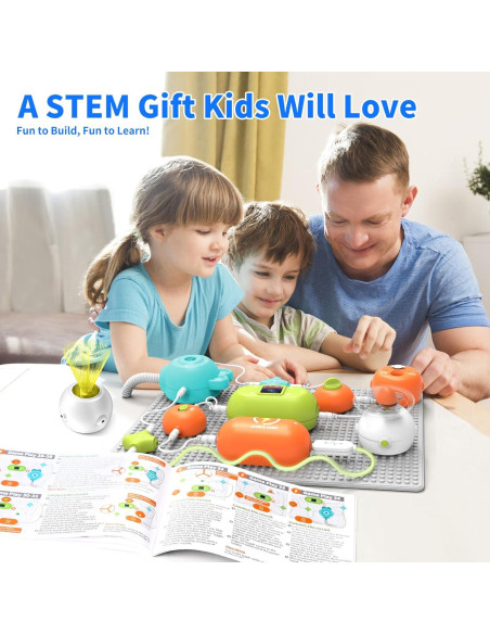 Kit de Circuitos Electrónicos RISUNTOY 31 Piezas 300+ Proyectos