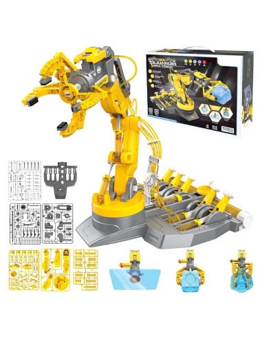 Brazo Robótico Hidráulico SMIESSKIDDO 3 en 1 - 220 Piezas STEM