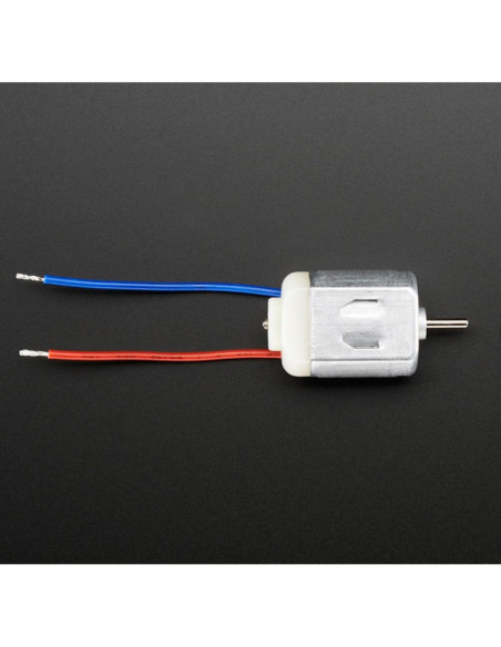 Motor DC Adafruit 130 - 6V, 9100 RPM, 17.5g Motor DC Adafruit 130 - 6V, 9100 RPM, 17.5g