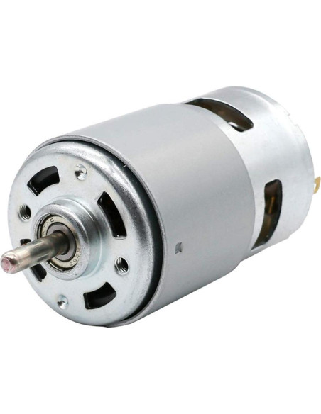 Motor DC 12V-24V 775 BestTong 10000RPM Doble Rodamiento