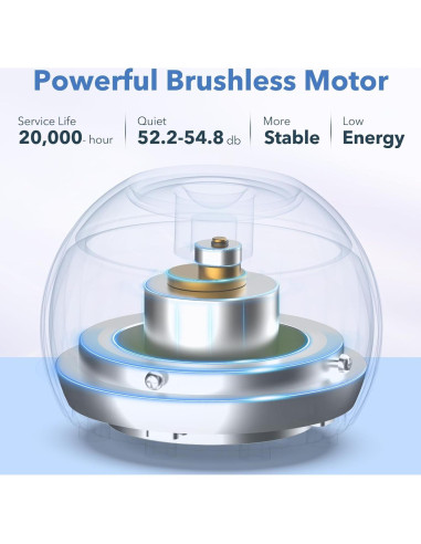 Mini Mezclador Vortex eLabPal 5000RPM Azul con 100 Bolas