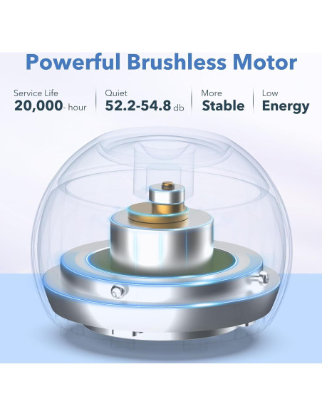 Mini Mezclador Vortex eLabPal 5000RPM Azul con 100 Bolas