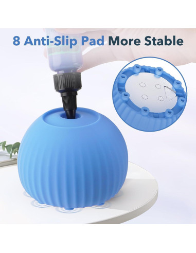 Mini Mezclador Vortex eLabPal 5000RPM Azul con 100 Bolas