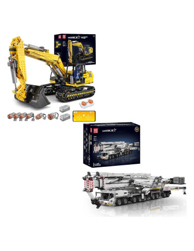 Set de Construcción Mould King 17007 Excavadora RC LTM11200