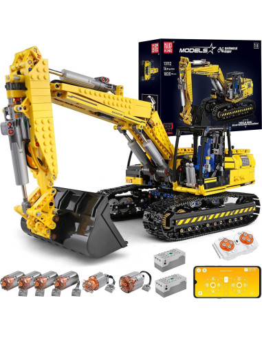 Set de Construcción Mould King 17007 Excavadora RC LTM11200
