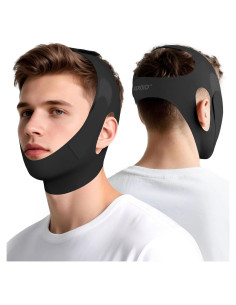 Correa Anti Ronquidos REROIO Ajustable Negro M