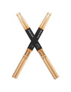 Baquetas 7A WOGOD para Niños de Madera de Arce - 39.2 cm