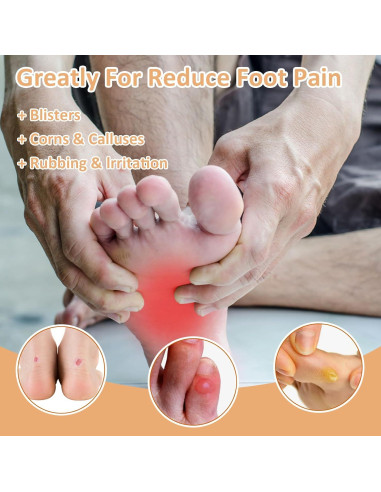 30 Almohadillas Protectores para Juanetes WY LIGHTING Albaricoque