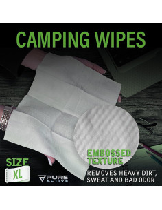 Toallitas Corporales Biodegradables Pure Active 50 Unidades 2