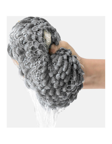 Bola de Toalla de Mano Colgante Chenille Absorbente 17.27 cm - 2 Pcs