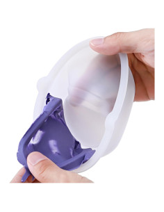 Tazón de Silicona Antiadherente Delanie 500ml para Calentador de Cera