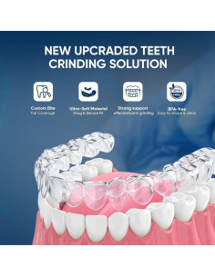 Protector Bucal Reutilizable SWturK para Rechinar Dientes - 4 Piezas 2