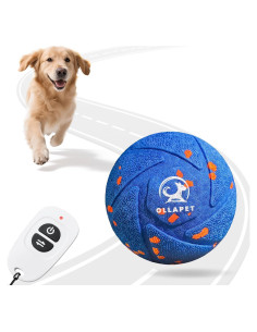 Pelota Interactiva para Perros Ollapet - 8.13 cm, 3 Modos, IPX7
