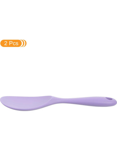 Cucharón de Arroz Silicona Antiadherente uxcell - 2 Piezas Morado