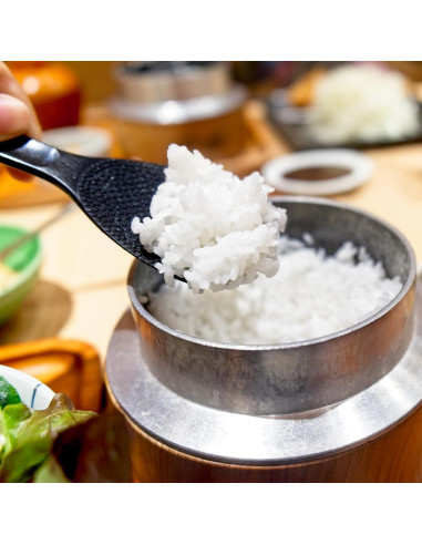 Cucharón de Arroz Silicona Antiadherente uxcell - 2 Piezas Morado