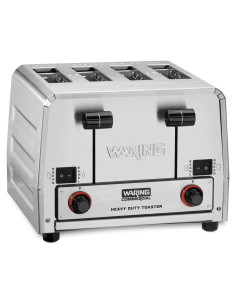 Tostadora Waring WCT850RC 4 Rebanadas Acero Inoxidable 1800W
