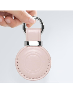 Funda de Cuero Genuino MOLOVA para AirTag - Paquete de 4 2