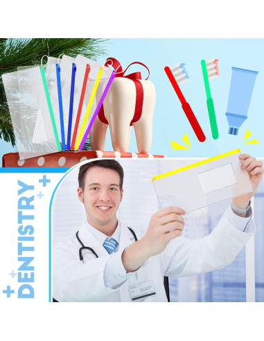 Bolsas de Cremallera Dental Timgle 200 Pcs 25x10 cm