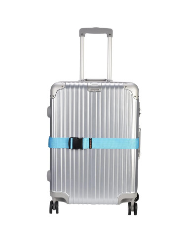 Correas de Equipaje Ajustables WeBravery 4Pcs Multicolor 200CM