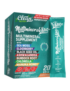 Polvo de Bebida Inmunológica Clean Nutraceuticals - 20 Palitos