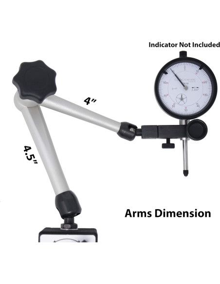 Base Magnética Clockwise Tools MGBR-01 Soporte 79.83kg
