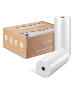 Bolsas de Sellado al Vacío Syntus 11" y 8" x 100' Libre BPA