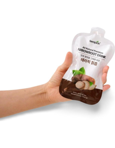 Bebida Natural de Arrurruz TerraPick 60ml x 30 Bolsitas
