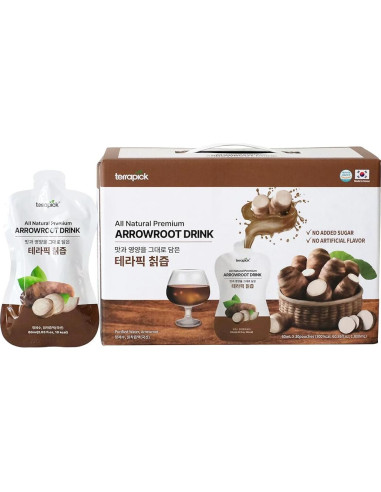 Bebida Natural de Arrurruz TerraPick 60ml x 30 Bolsitas