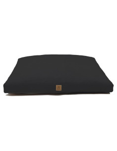 Mat de Meditación FelizMax 91x71cm Algodón Orgánico Negro