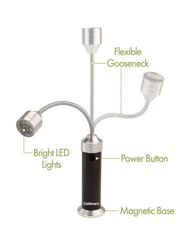 Luces LED Magnéticas Cuisinart CGL-502, Paquete de 2
