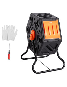 Contenedor de Compostaje VEVOR 70 Litros con Puerta Deslizante