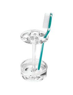 Soporte para Cepillos de Dientes InterDesign Eva Transparente